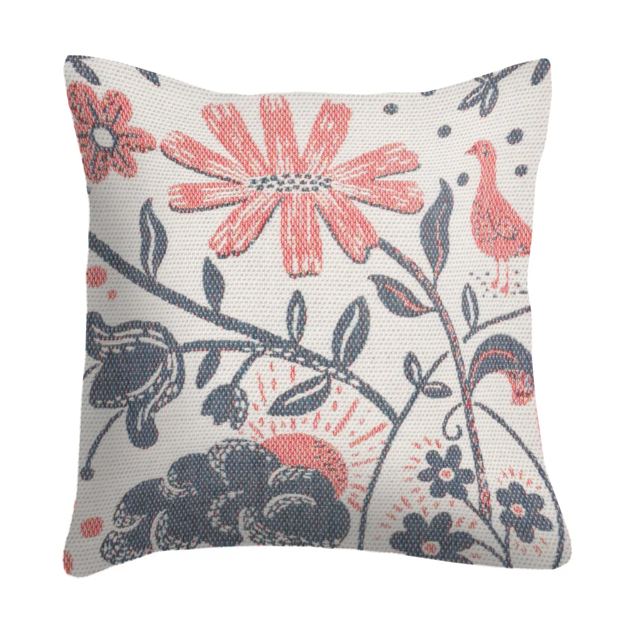 Ekelund Linneväveri Kärleken kuddfodral 40x40 cm Multi