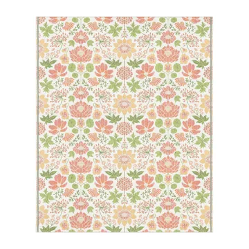 Krasse bomullsfilt 140x170 cm - Orange - Ekelund Linneväveri