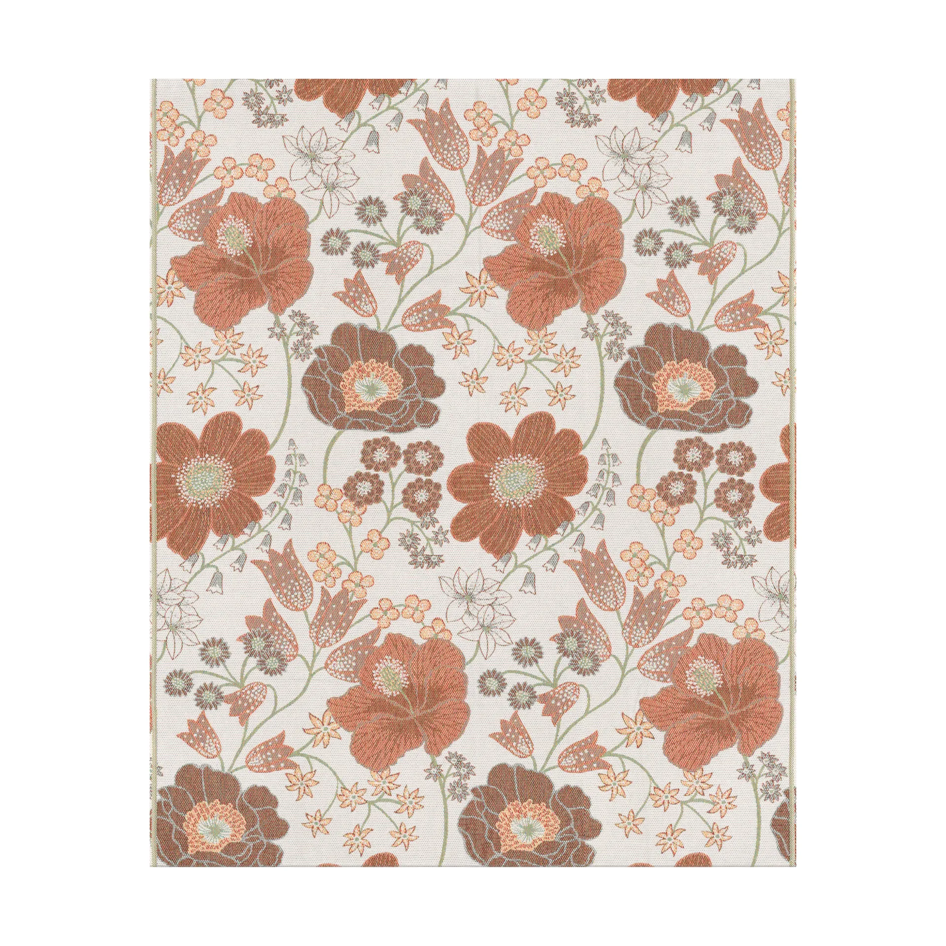 Kvällsblom pläd 140x170 cm, Multi Ekelund Linneväveri