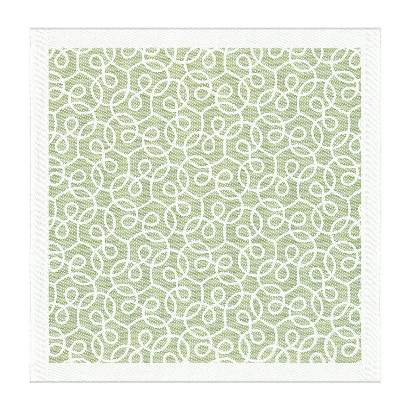 Lindblom servett 35x35 cm, ljusgrön Ekelund Linneväveri