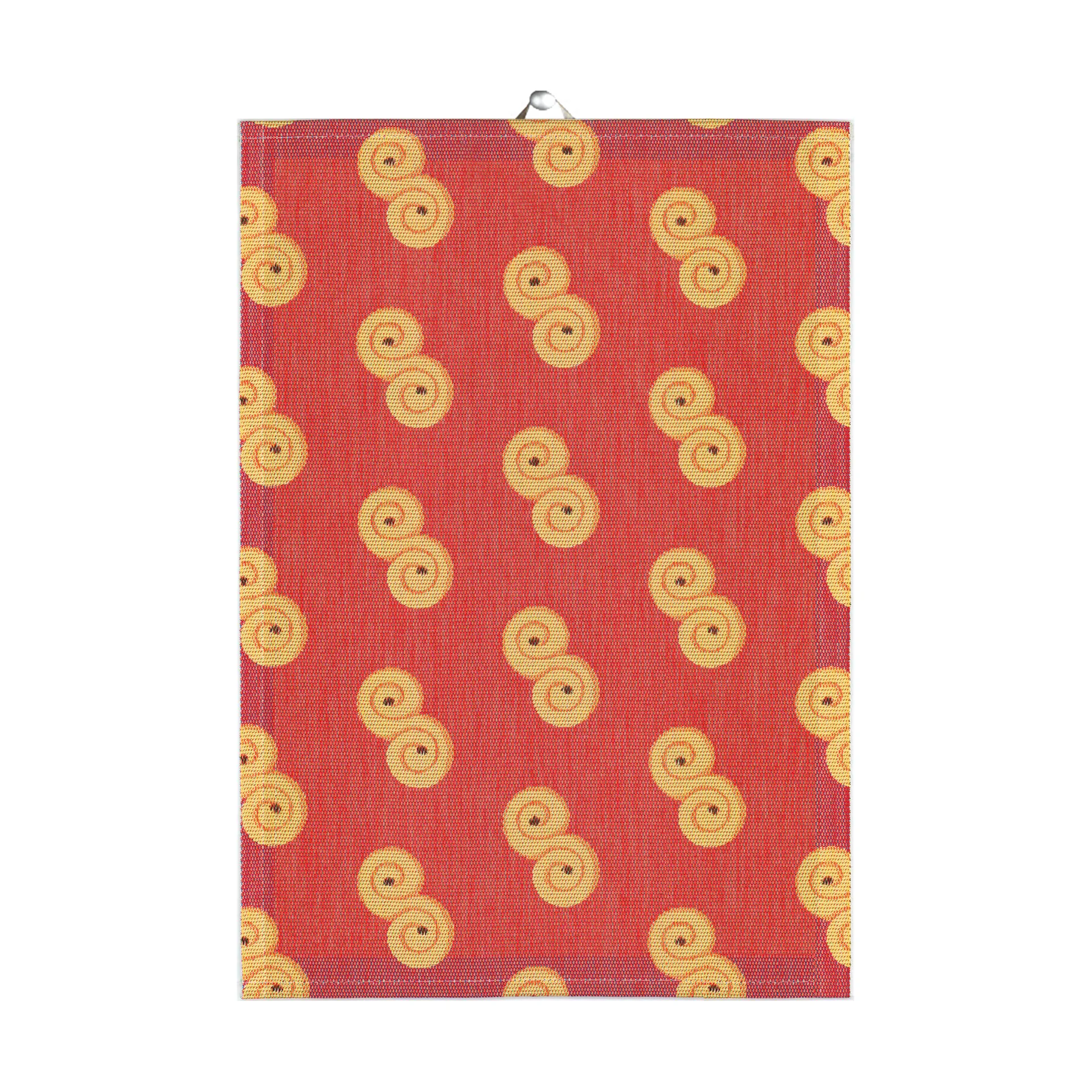 Lussebulle kökshandduk, 35x50 cm Ekelund Linneväveri