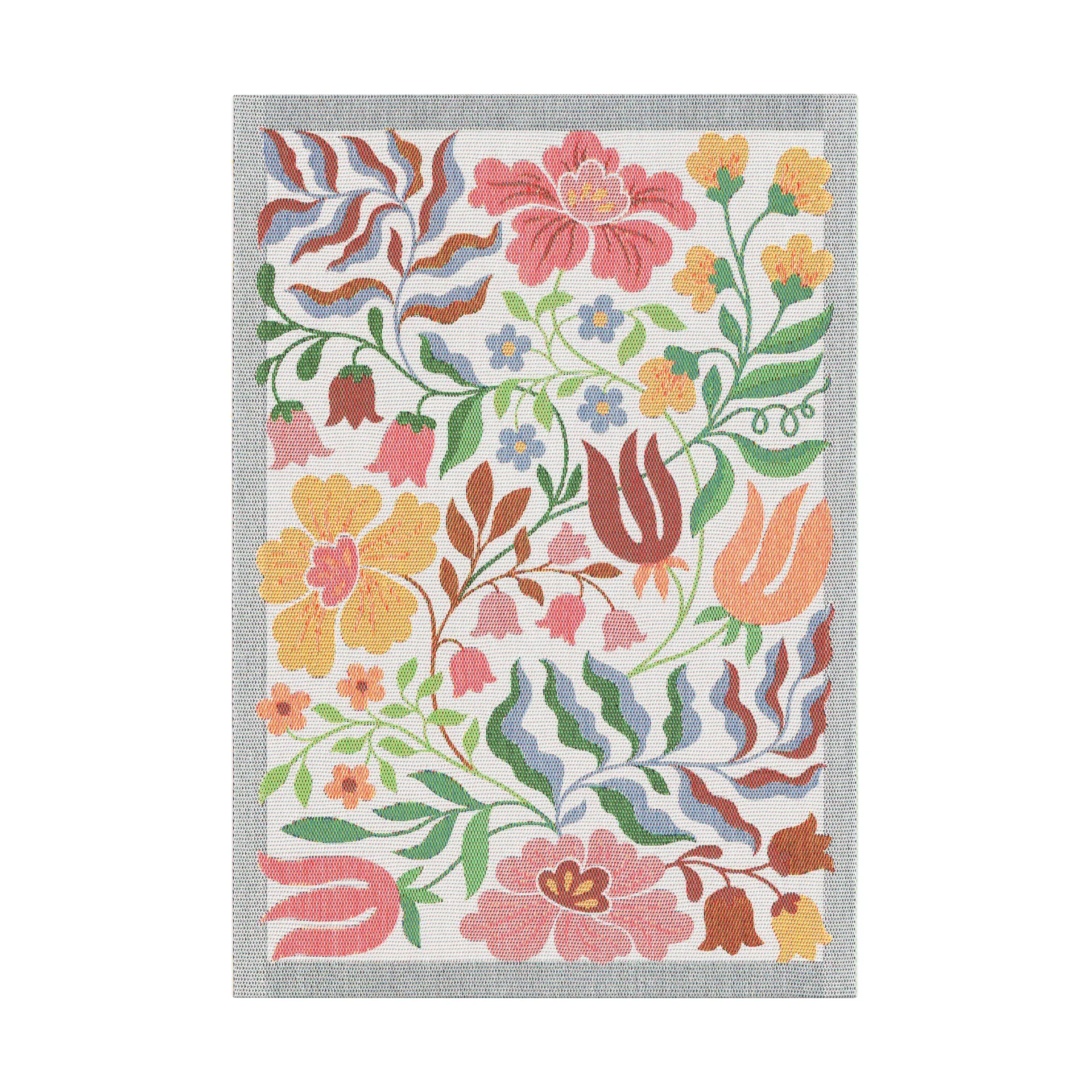 Meadow kökshandduk 35x50 cm, Multi Ekelund Linneväveri