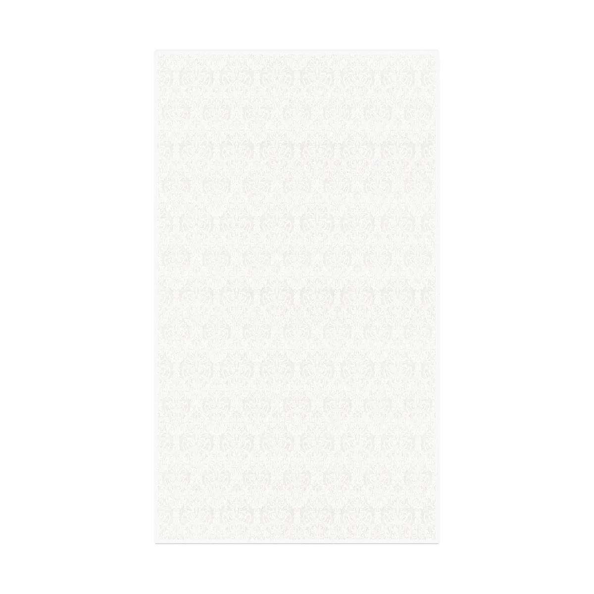 Ekelund Linneväveri Medaljong bordsduk 150x250 cm Vit