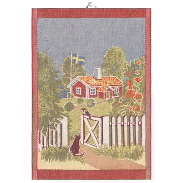 Mitt Sverige kökshandduk 35x50 cm - Multi - Ekelund Linneväveri