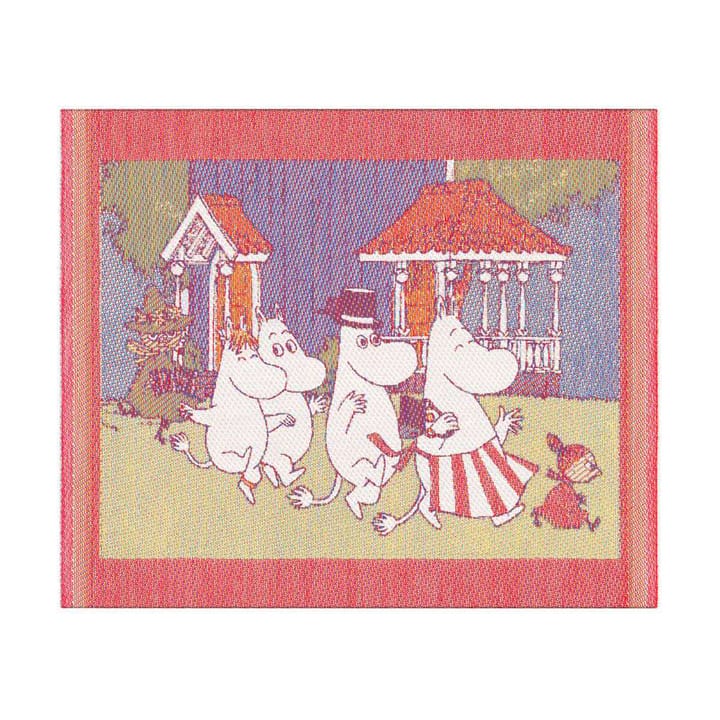 Moomin House diskduk 25x30 cm, Multi Ekelund Linneväveri