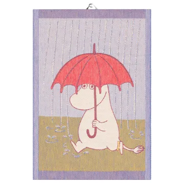 Mumin kökshandduk 35x50 cm - Rain - Ekelund Linneväveri