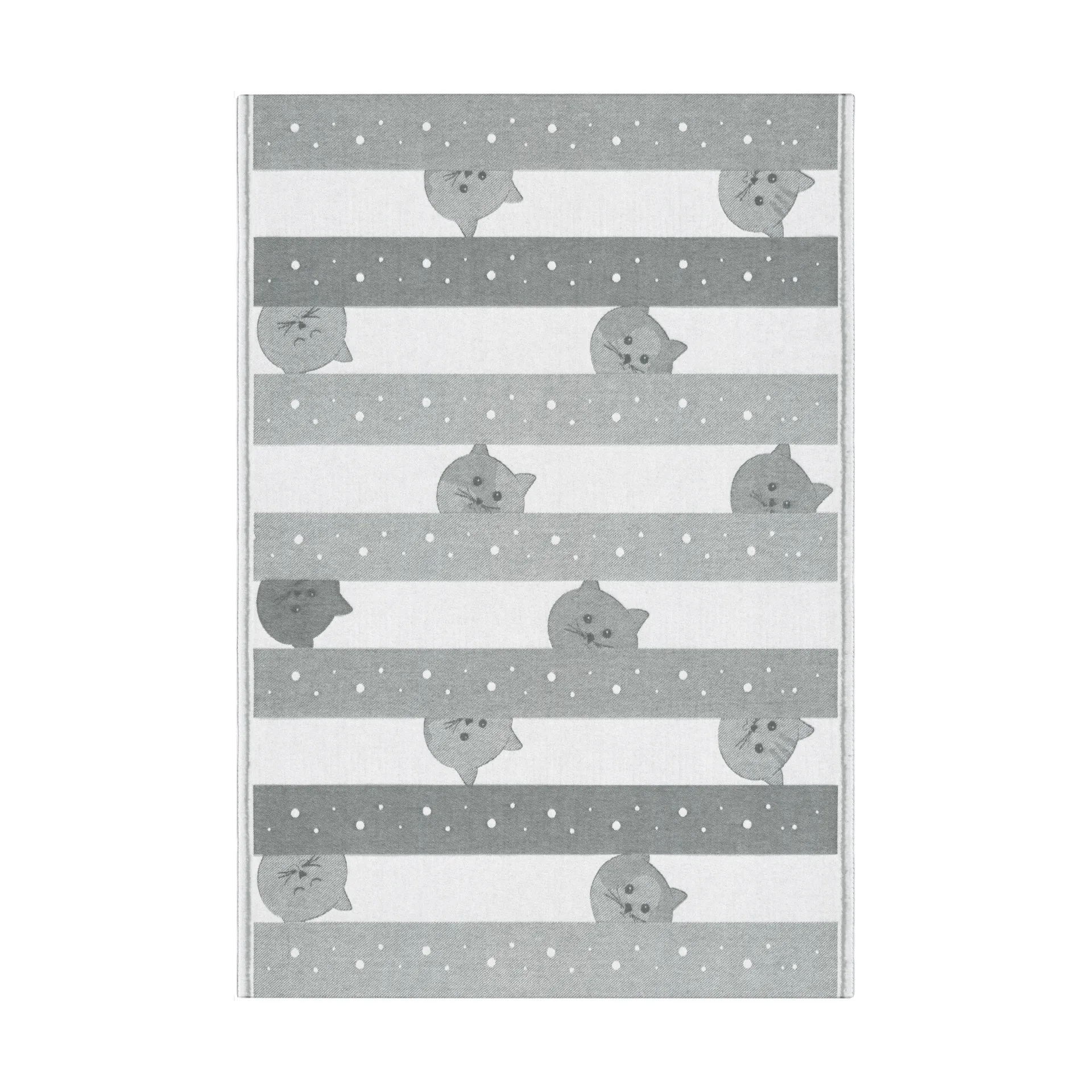 Peekaboo babyfilt 72x105 cm, Grå Ekelund Linneväveri