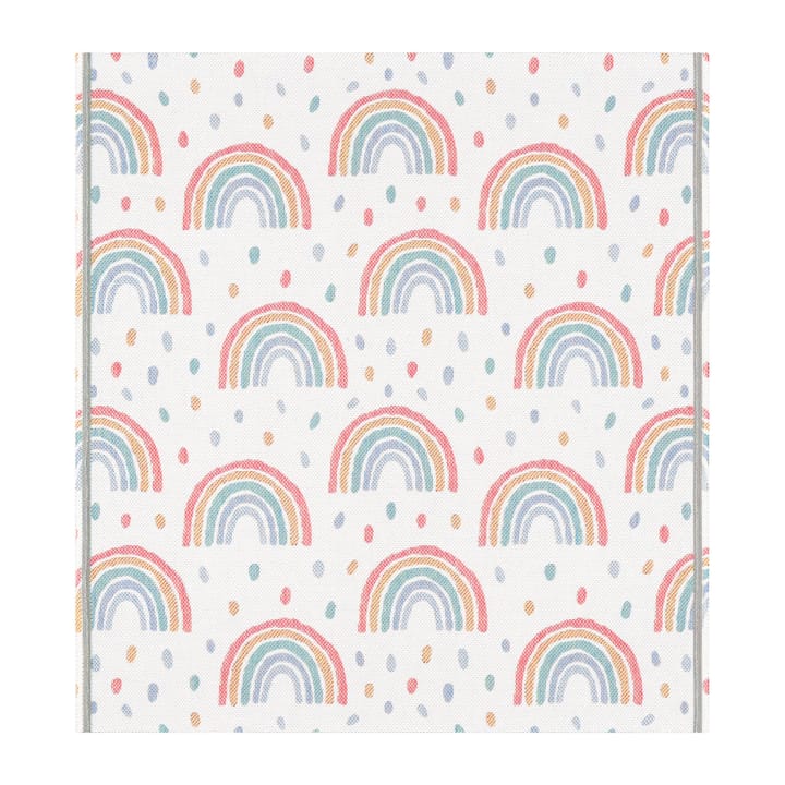 Rainbow babyfilt - 70x75 cm - Ekelund Linneväveri