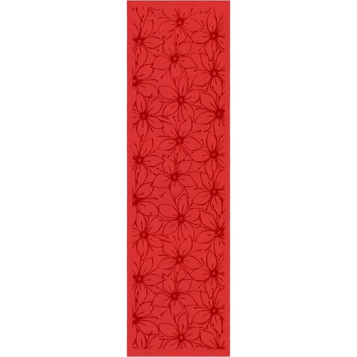 Rödsta bordslöpare 35x120 cm - Röd - Ekelund Linneväveri
