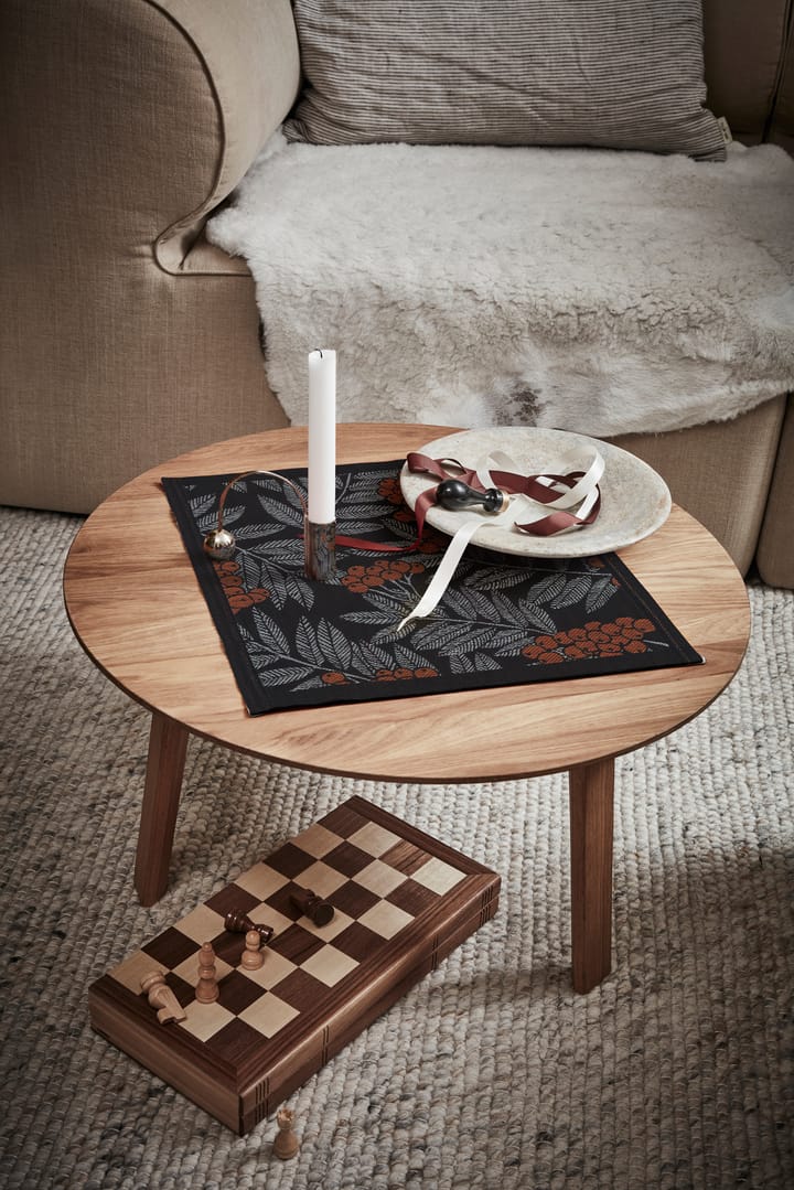 Rönnbärsblad servett, 35x35 cm Ekelund Linneväveri