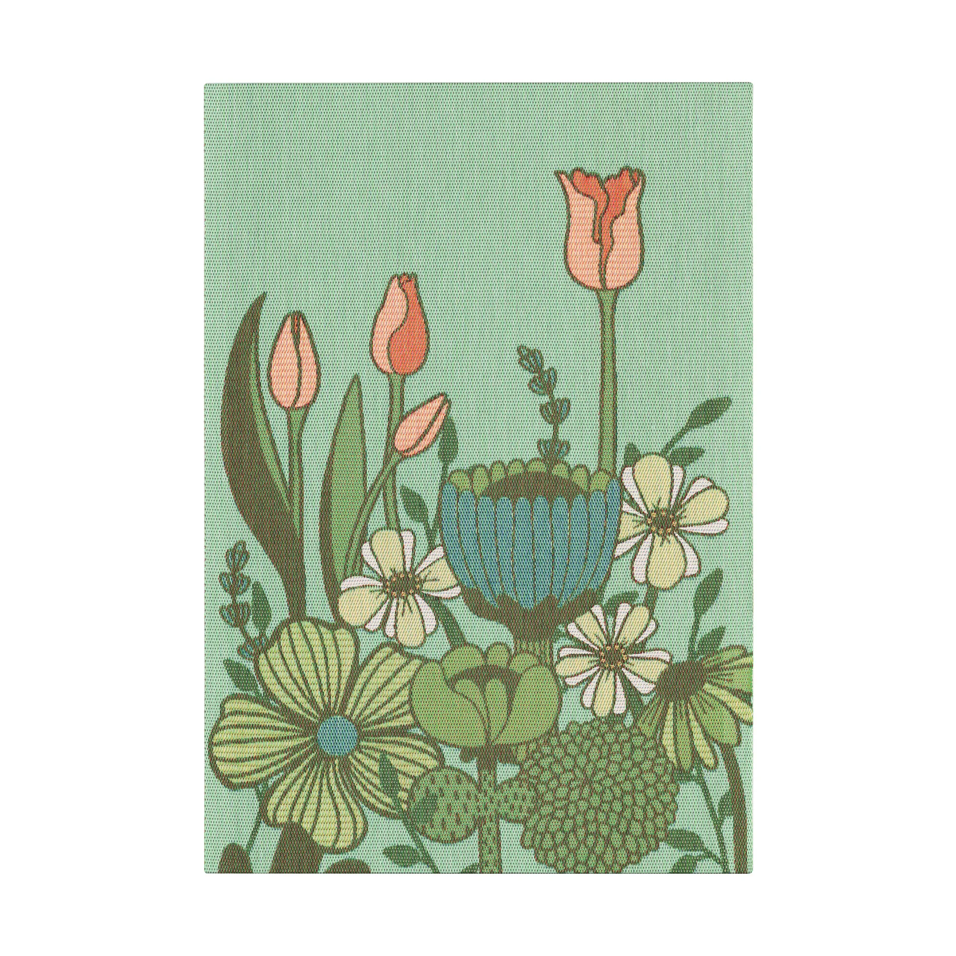 Soft Green kökshandduk 35x50 cm, Grön Ekelund Linneväveri