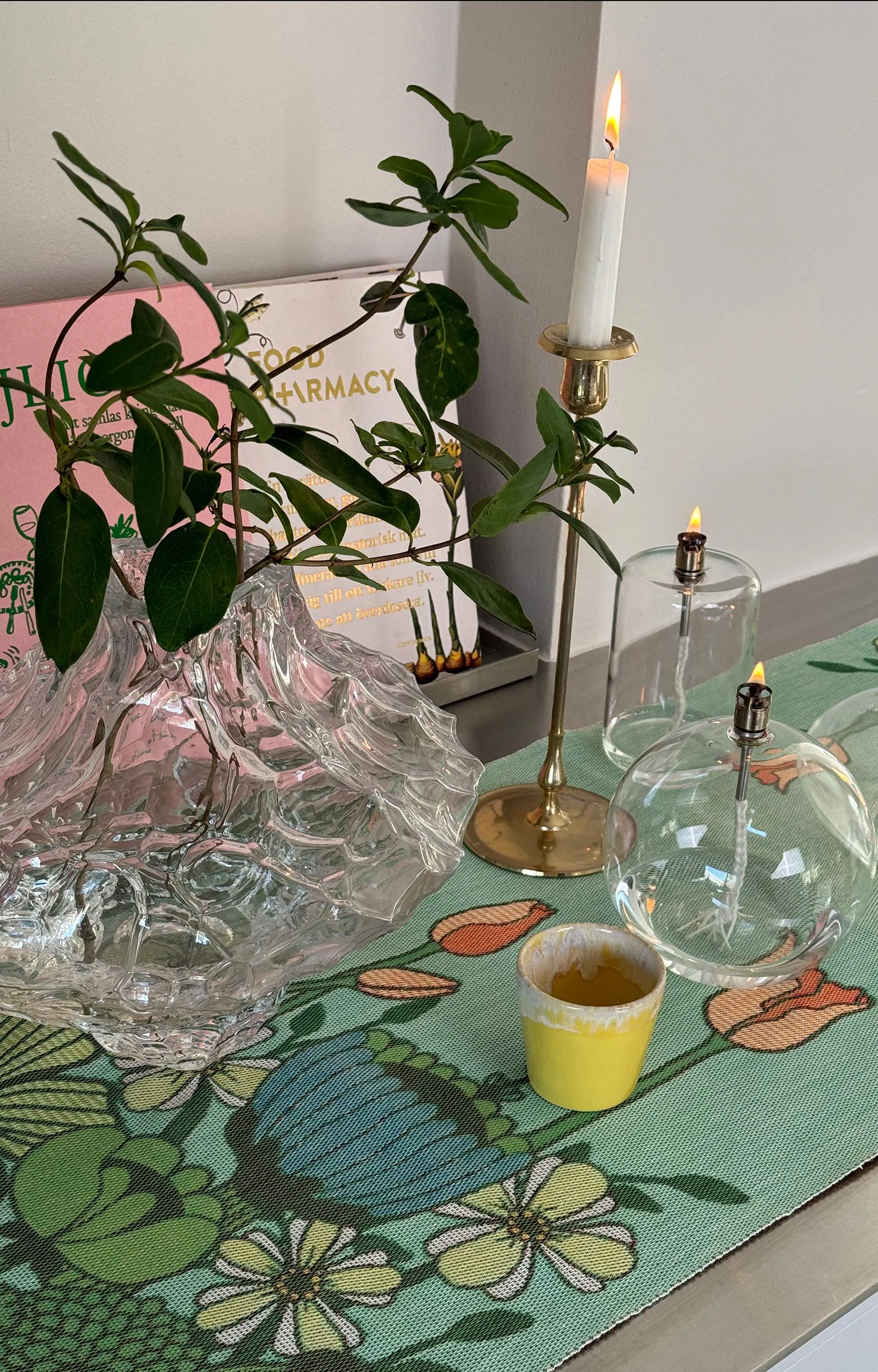 Soft Green kökshandduk 35x50 cm, Grön Ekelund Linneväveri