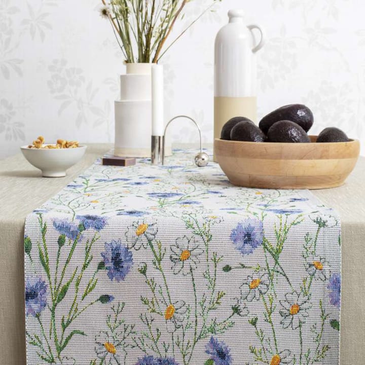 Sommar bordslöpare 35x80 cm, Multi Ekelund Linneväveri