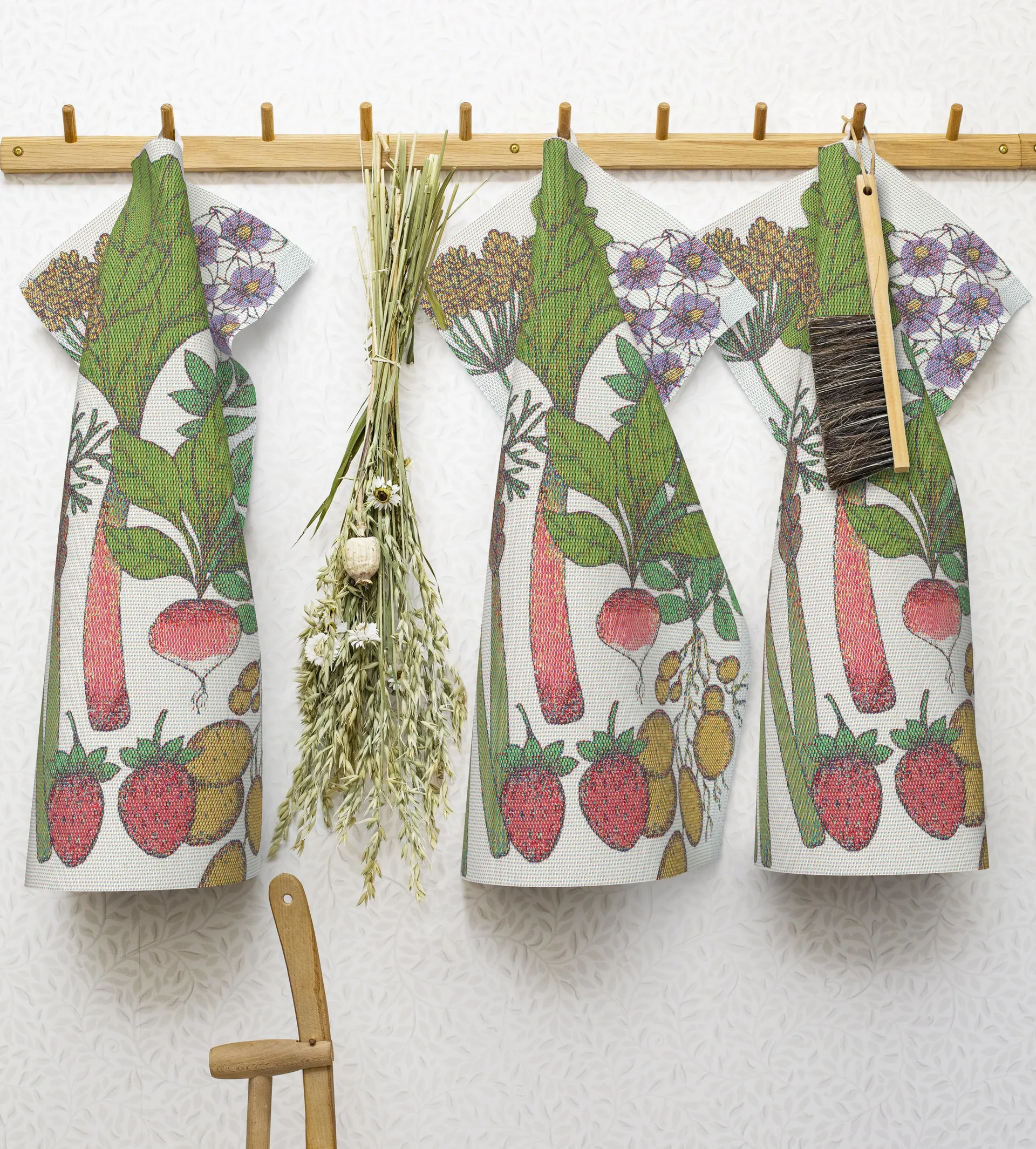 Sommarprimörer kökshandduk, 40x60 cm Ekelund Linneväveri