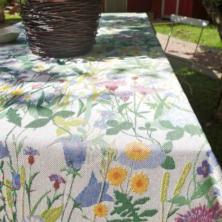 Sommartid duk, 145x145 cm Ekelund Linneväveri