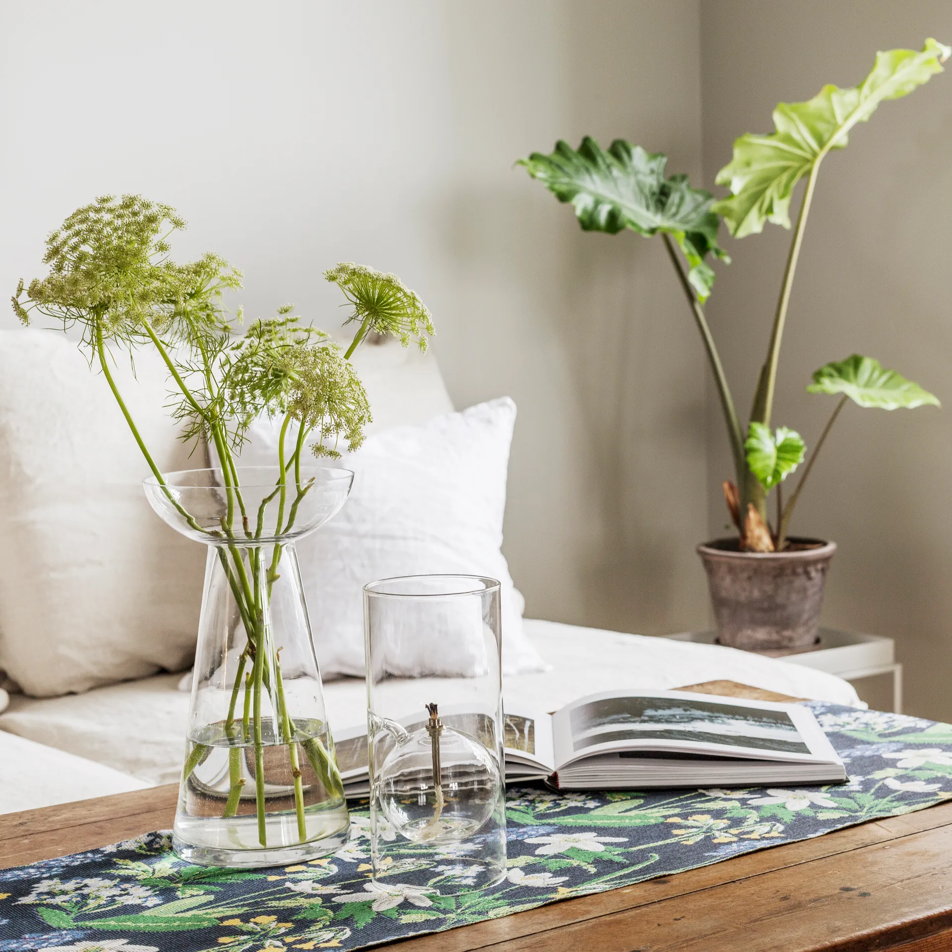 Spring löpare, 35x140 cm Ekelund Linneväveri