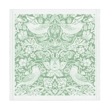 Strawberry Thief tygservett 35x35 cm - Grön - Ekelund Linneväveri