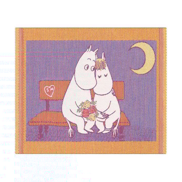 Sweetheart diskduk 25x30 cm, Multi Ekelund Linneväveri