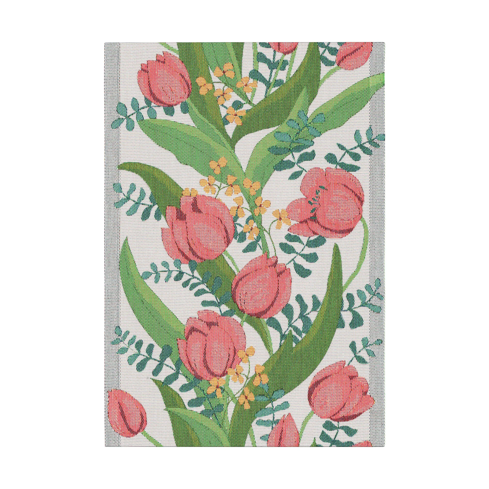 Tulpanlund Kökshandduk 35x50 cm, Multi Ekelund Linneväveri