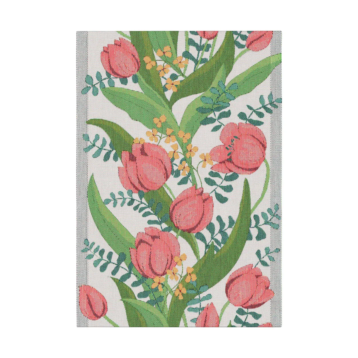 Ekelund Linneväveri Tulpanlund Kökshandduk 35x50 cm Multi