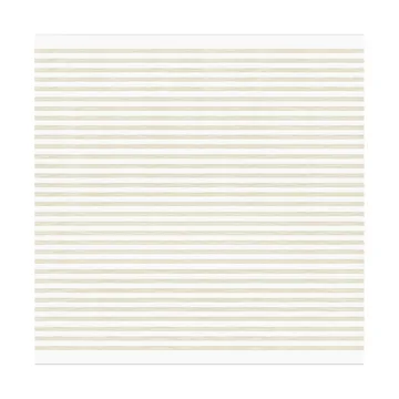 Tvärs servett 50x50 cm - Oblekt - Ekelund Linneväveri