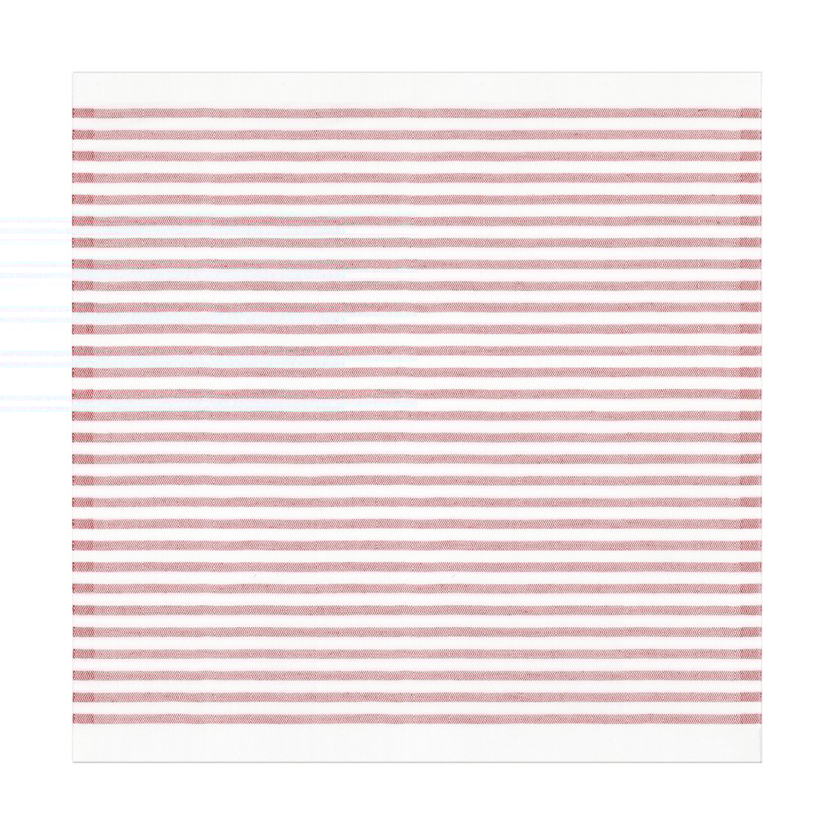Ekelund Linneväveri Tvärs tygservett 50x50 cm Röd | Skandinavisk Design | Tygservetter | Röd