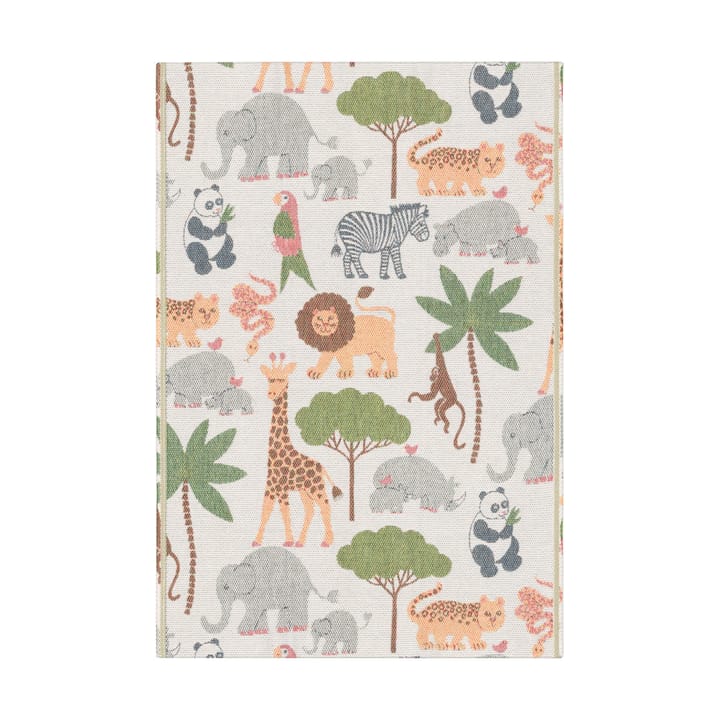 Vilda Vänner babyfilt 72x105 cm - Multi - Ekelund Linneväveri