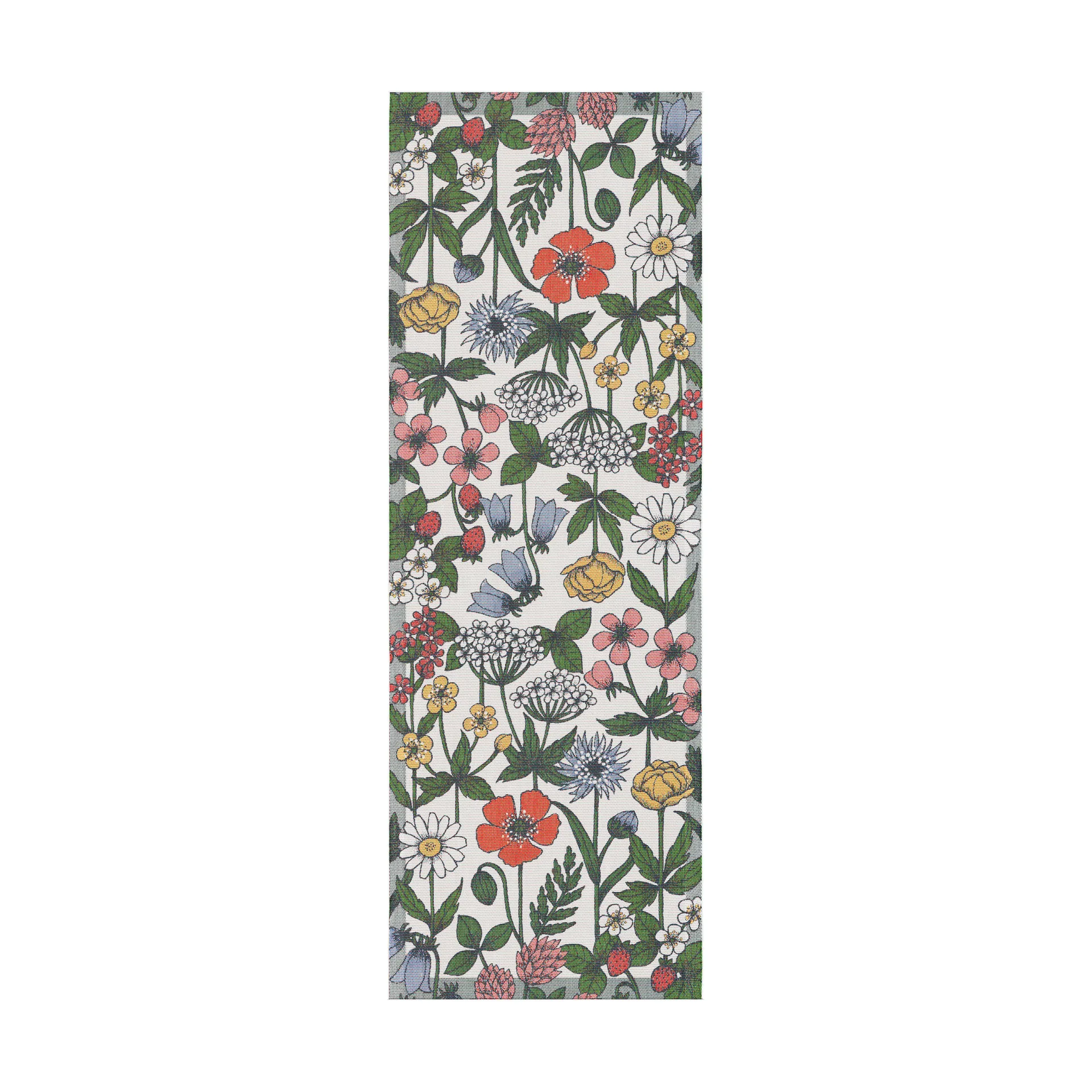 Vildblomster bordslöpare 35x100 cm, Multi Ekelund Linneväveri