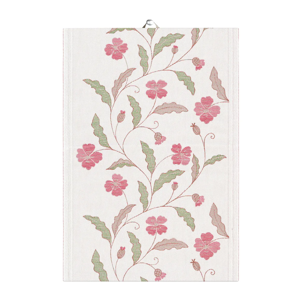 Ekelund Linneväveri Vindvallmo kökshandduk 35x50 cm