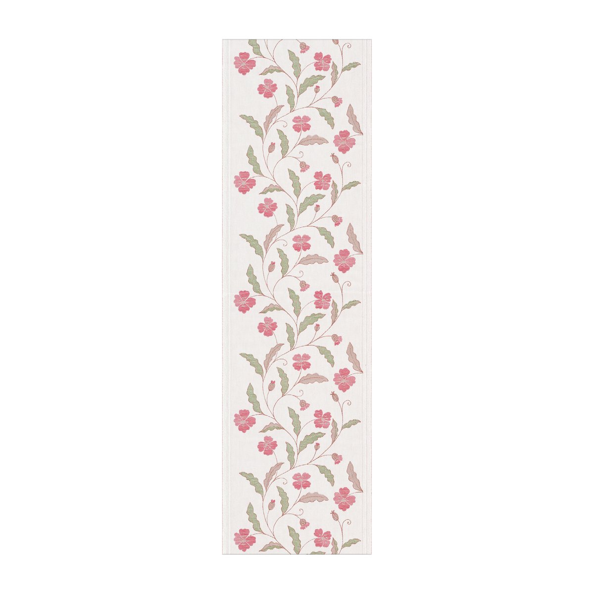Ekelund Linneväveri Vindvallmo löpare 35x120 cm | Skandinavisk Design | Löpare | Rosa