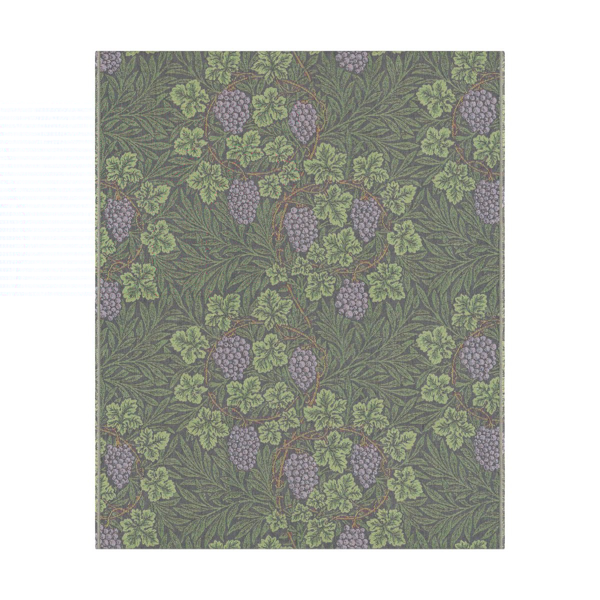 Ekelund Linneväveri Vine pläd 140x170 cm Grön | Skandinavisk Design | Bomullsplädar & Bomullsfiltar | Grön