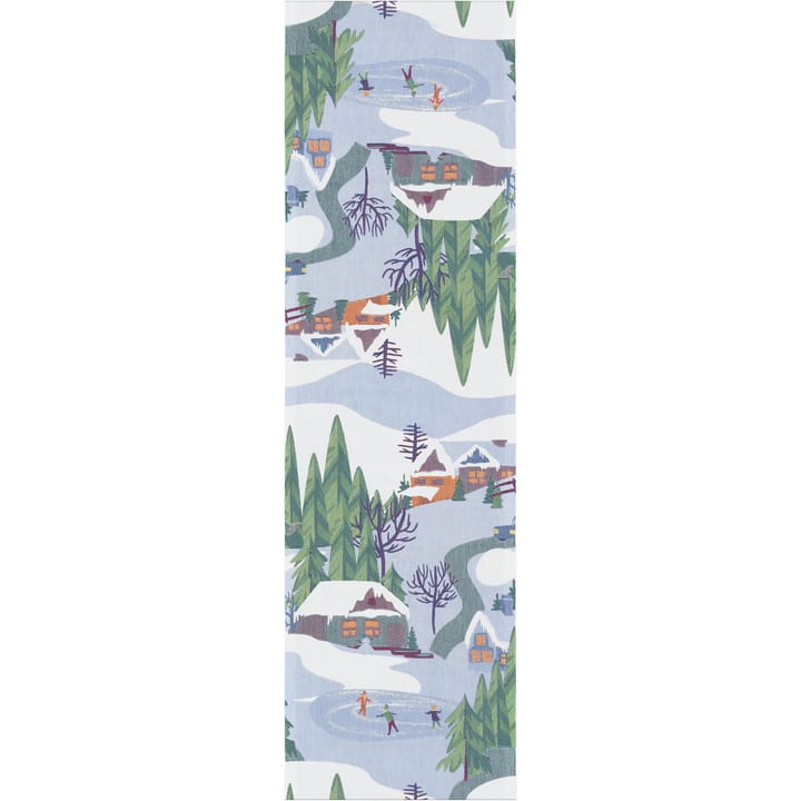 Vinterliv bordslöpare 35x120 cm, Multi Ekelund Linneväveri