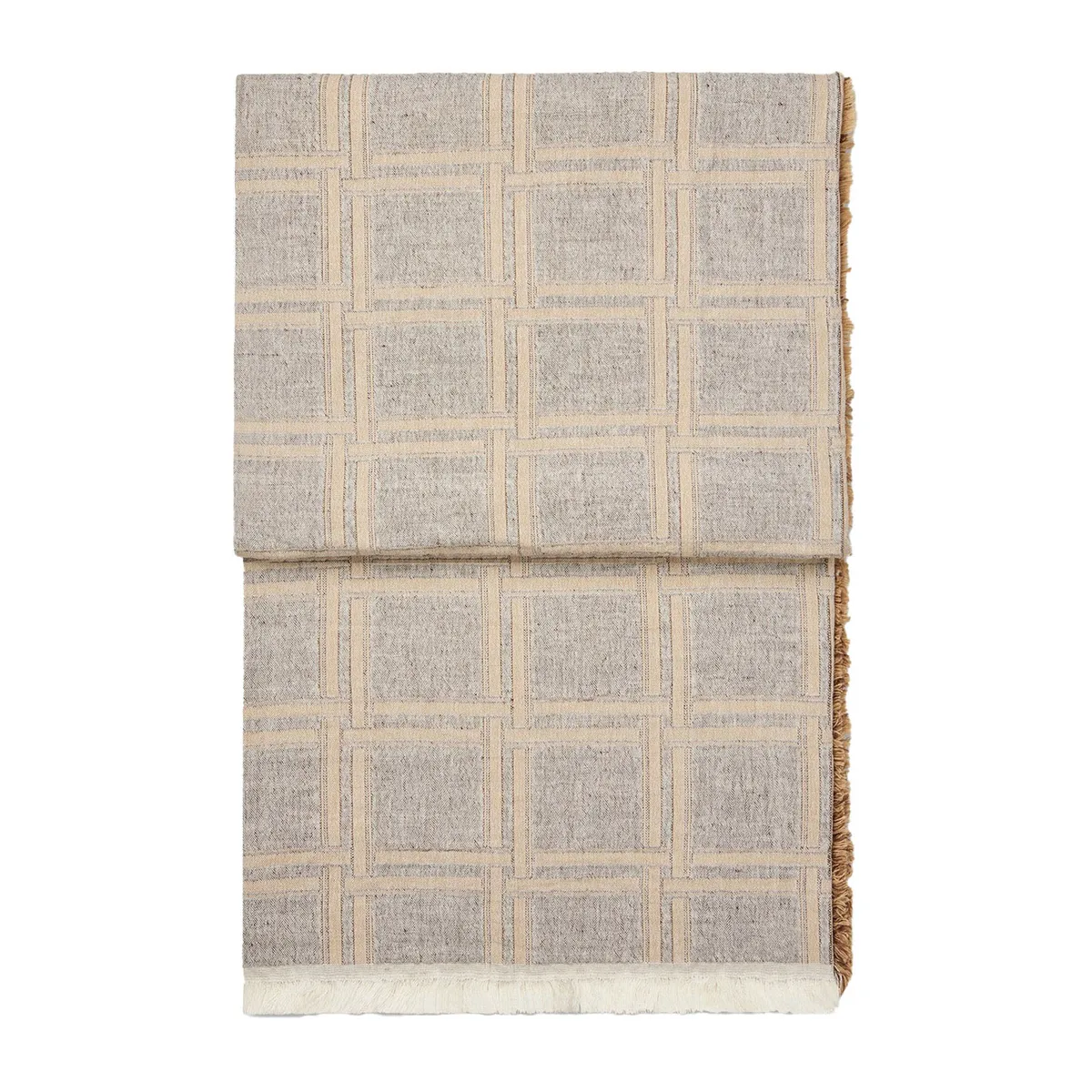 Elvang Denmark Dahlia pläd 130x180 cm Brown