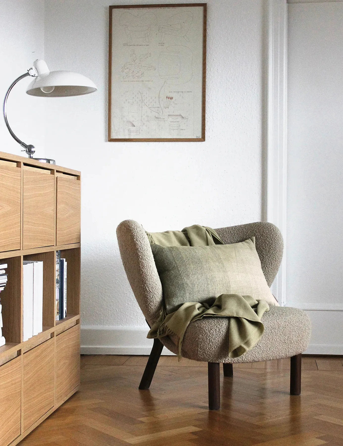 Elvang Classic pläd, Light green Elvang Denmark