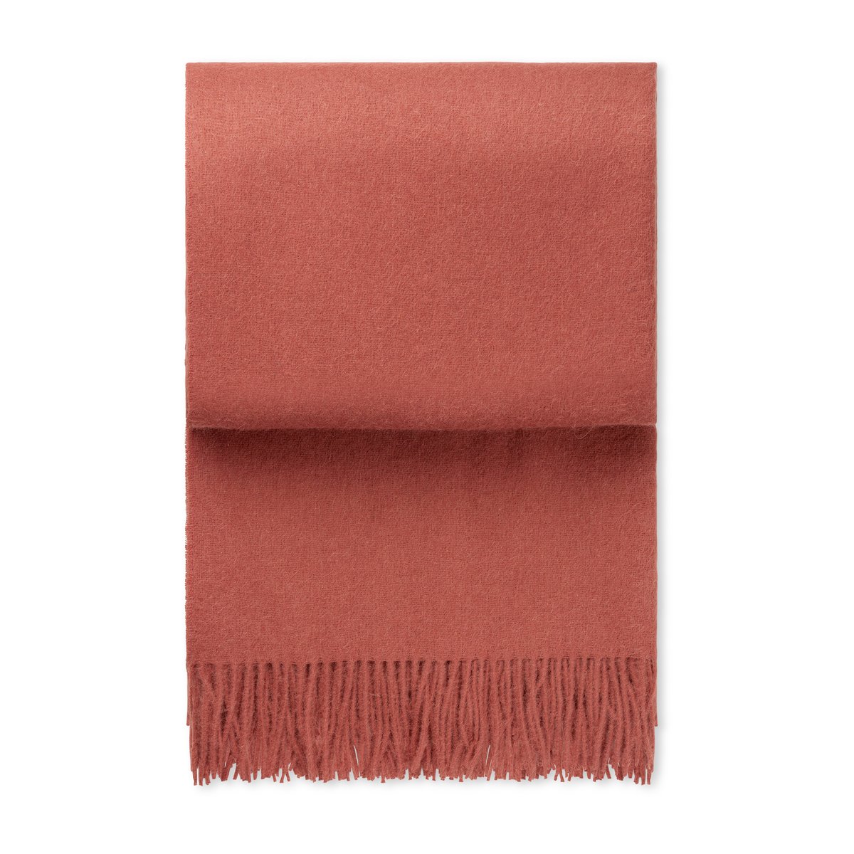 Elvang Denmark Elvang Classic pläd Rusty red | Skandinavisk Design | Ullplädar & Ullfiltar | Röd