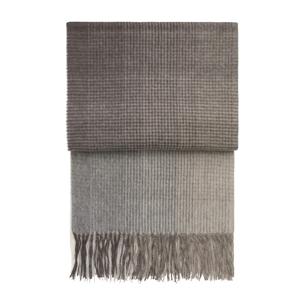 Elvang Denmark Horizon pläd Brun | Skandinavisk Design | Ullplädar & Ullfiltar | Brun
