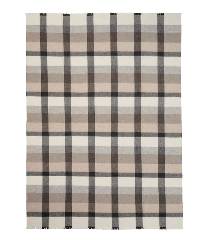 Intersection pläd 130x190 cm - Camel-grey - Elvang Denmark