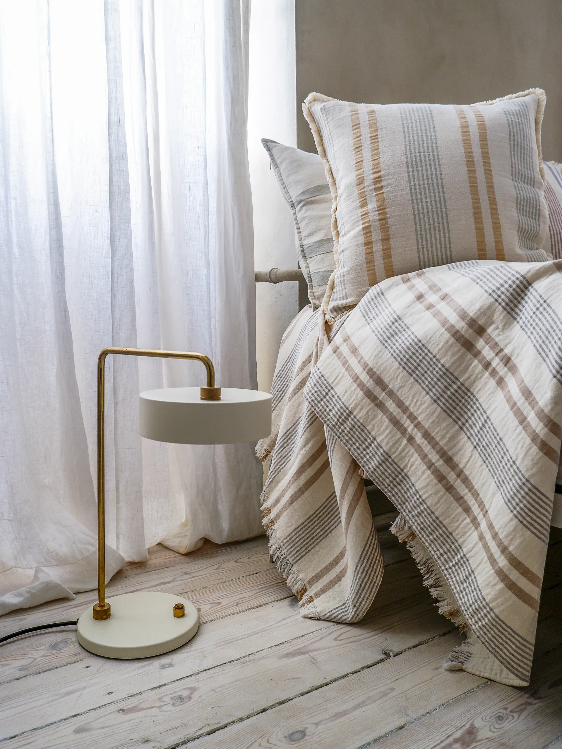 Iris kuddfodral 50x50 cm, Yellow-Green Elvang Denmark