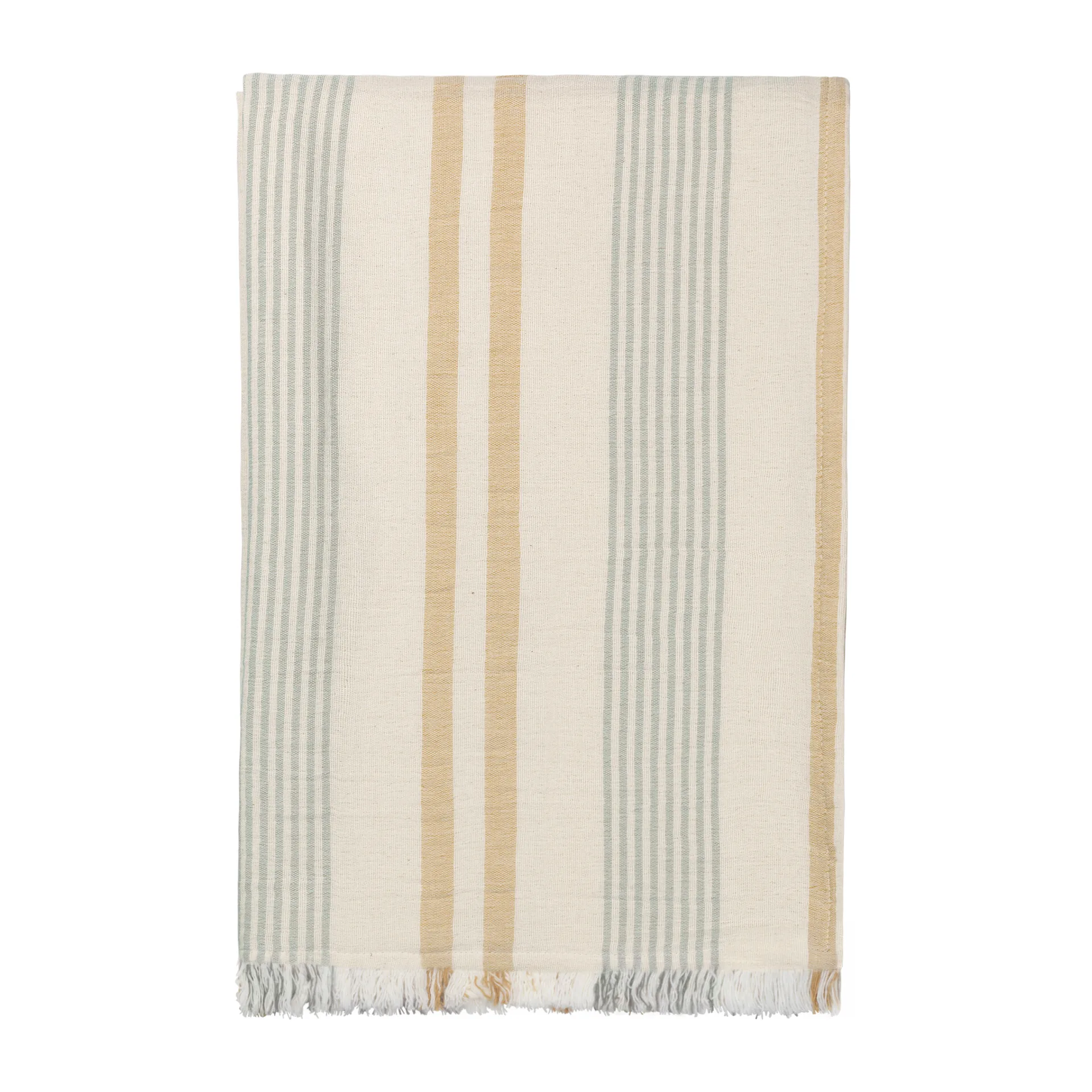 Iris pläd 130x215 cm, Yellow-Green Elvang Denmark