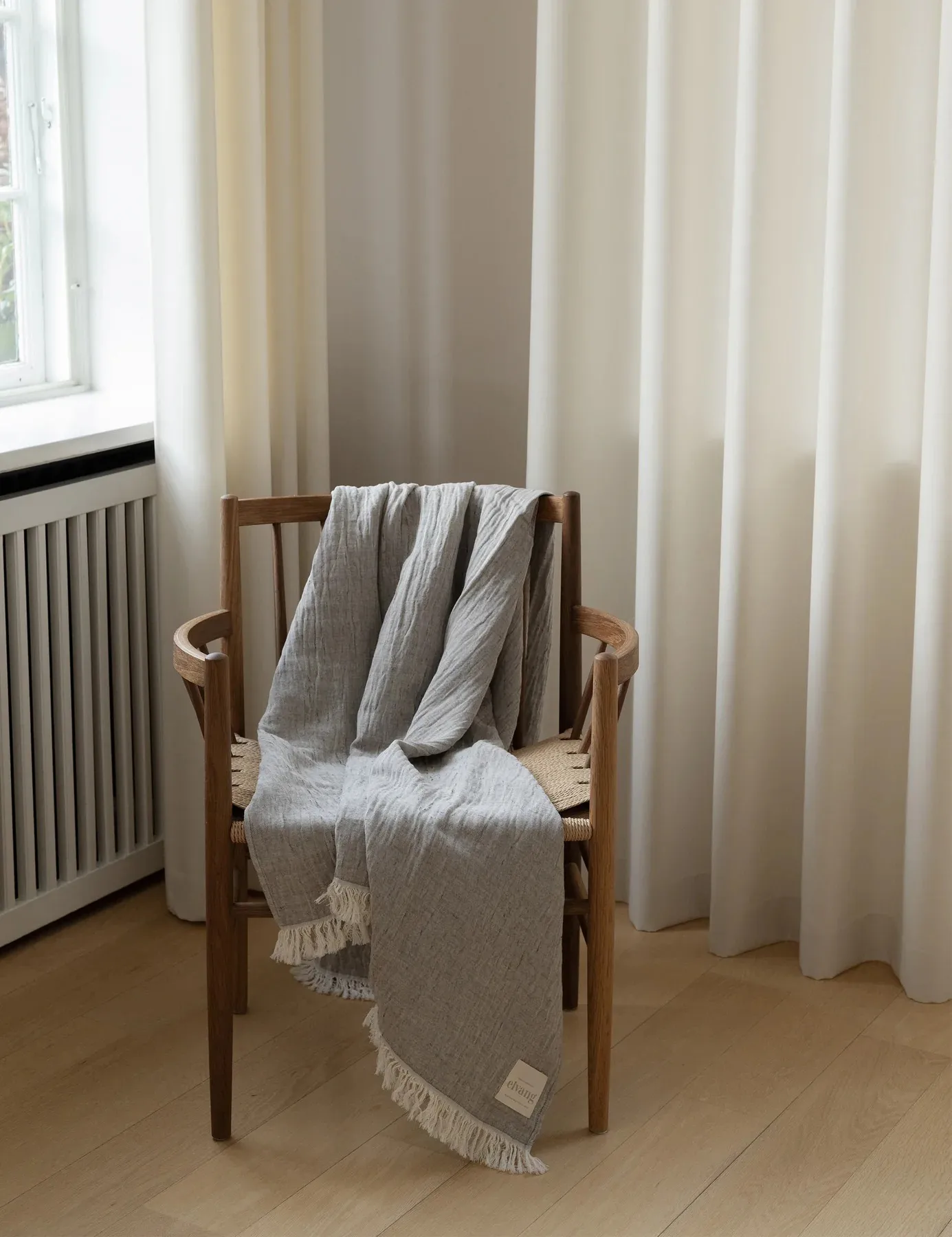 Lavender pläd 130x180 cm, Brown Elvang Denmark