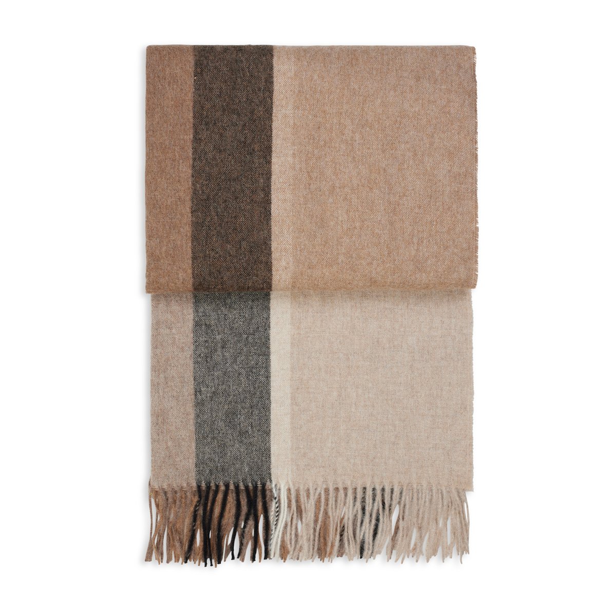 Elvang Denmark Manhattan pläd Beige | Skandinavisk Design | Ullplädar & Ullfiltar | Beige