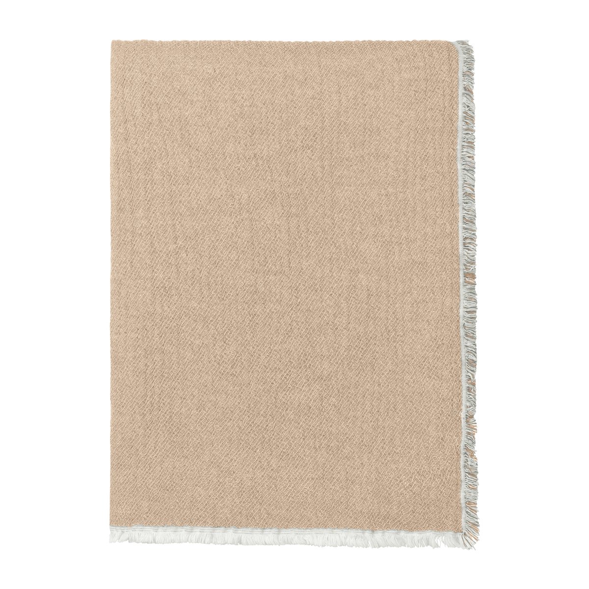 Elvang Denmark Thyme pläd 130x180 cm Beige | Skandinavisk Design | Bomullsplädar & Bomullsfiltar | Beige