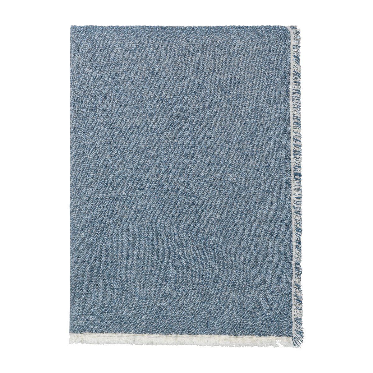 Elvang Denmark Thyme pläd 130x180 cm Blue | Skandinavisk Design | Bomullsplädar & Bomullsfiltar | Blå