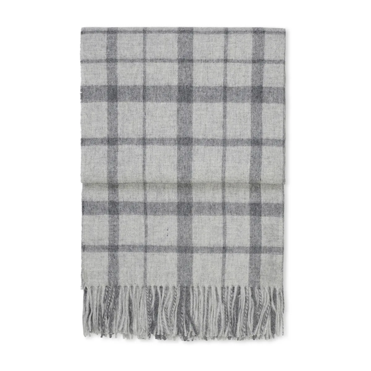 Elvang Denmark Tweed pläd 130x200 cm Grey