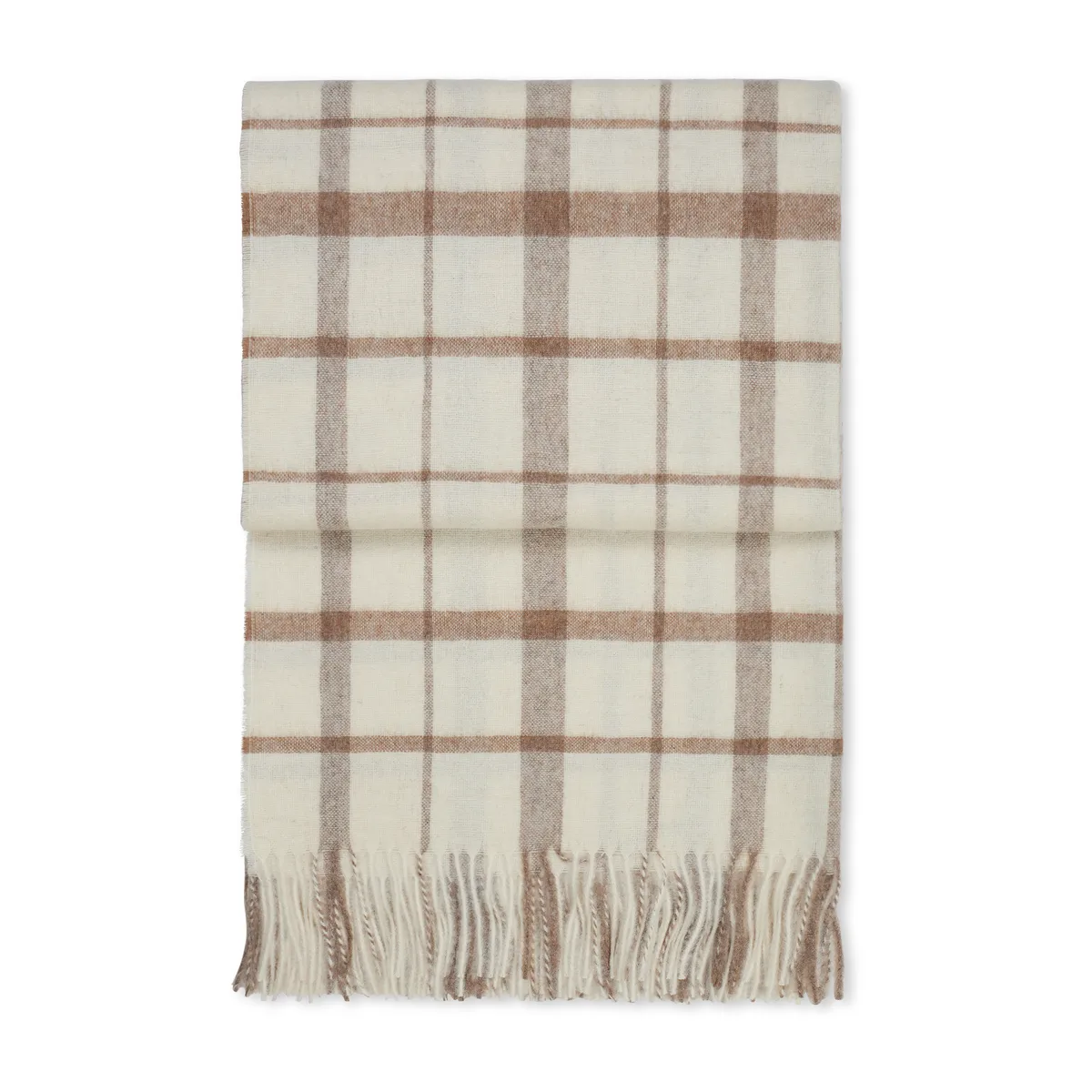 Elvang Denmark Tweed pläd 130x200 cm Mocca