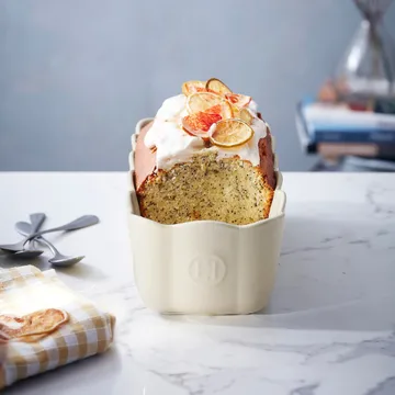 Emile Henry Madeleine brödform - Cream - Emile Henry