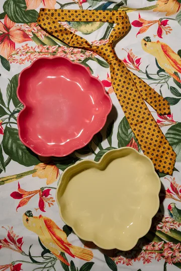 Emile Henry Madeleine hjärtanform - Bubbelgum - Emile Henry