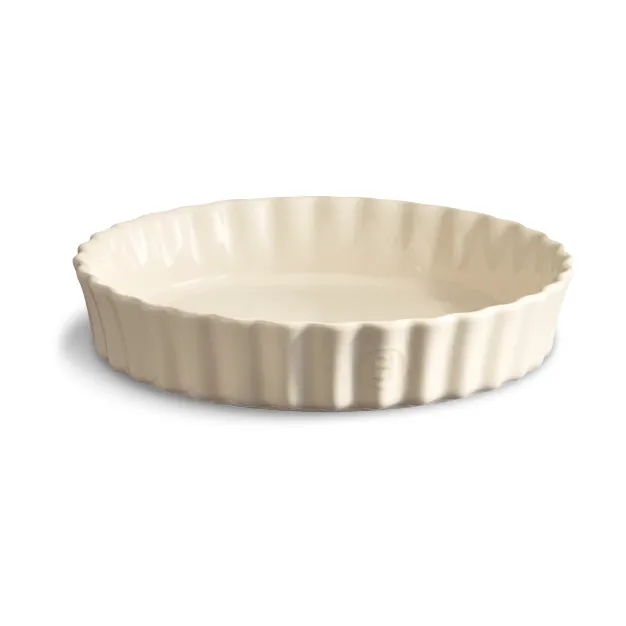 Emile Henry pajform Ø24 cm - Cream - Emile Henry