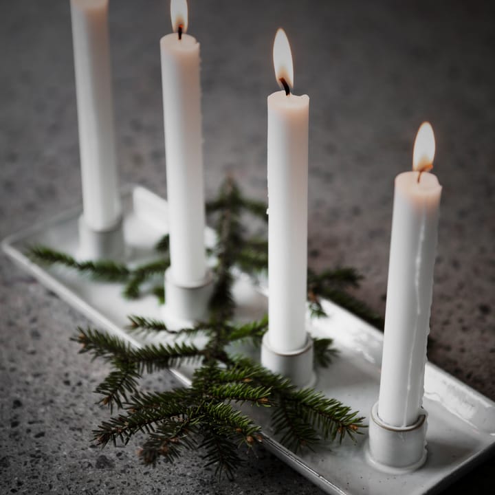 Ernst adventsljusstake rektangulär, Natur ERNST