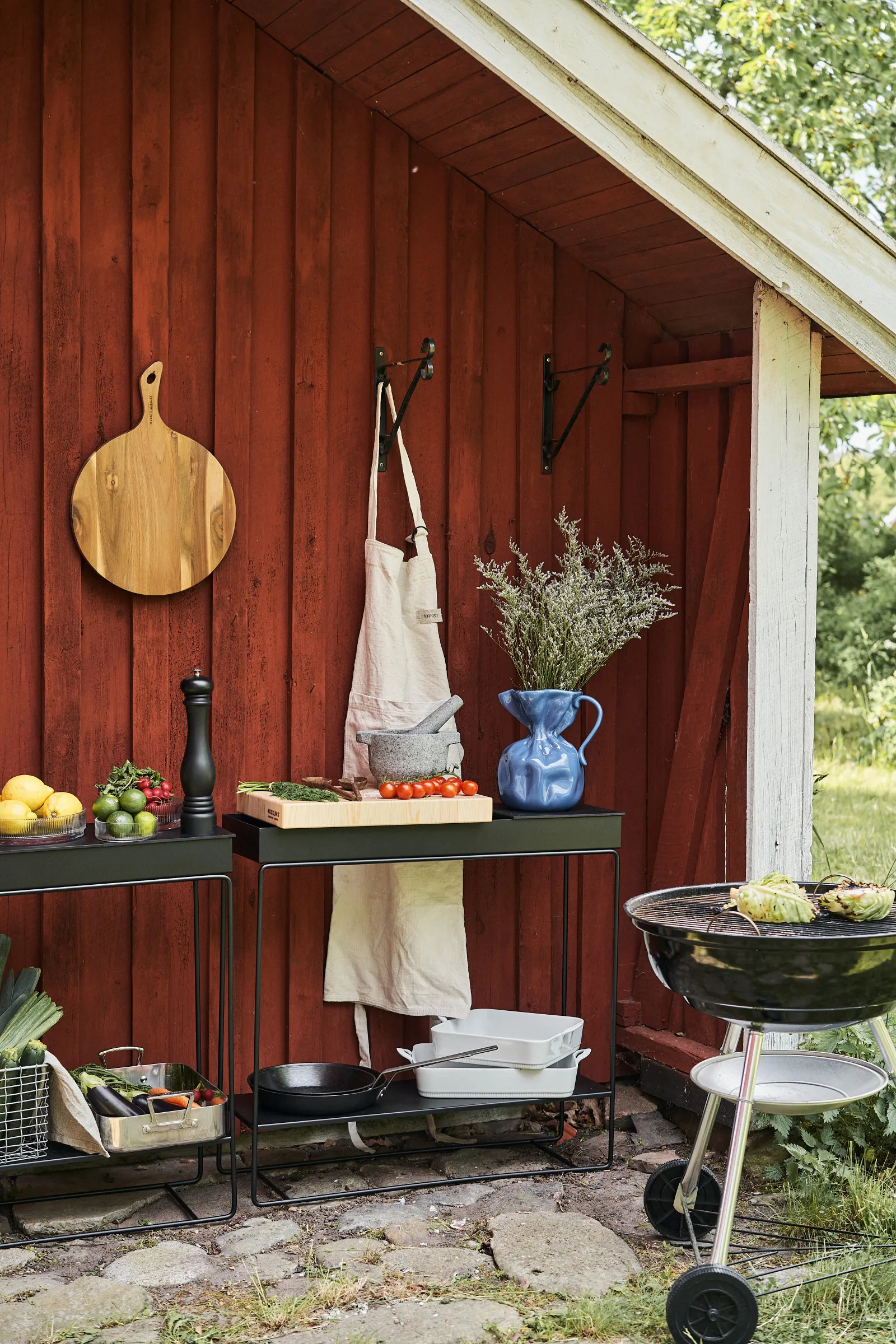 Ernst bomullsförkläde, Natur ERNST